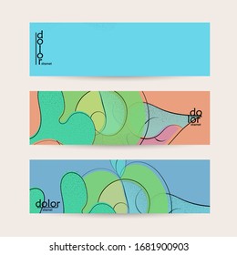 Eco vector design. Fruit logo with flat colors and grunge texture. Doodle drawing vegetable healthy food. Vegan bolt sketch banner template. Summer organic fresh concept.