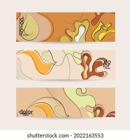 Eco vector design. Fruit logo with flat colors and grunge texture. Doodle drawing vegetable healthy food. Vegan bolt sketch banner template. Summer organic fresh concept.