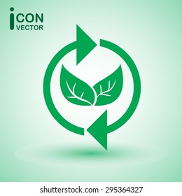 eco vector icon