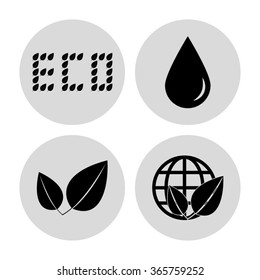 eco  vector icon