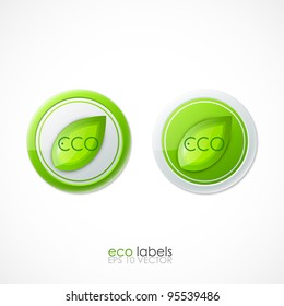 Eco vector labels