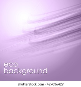 eco wavy background. vector background. foggy background