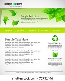 eco web design template