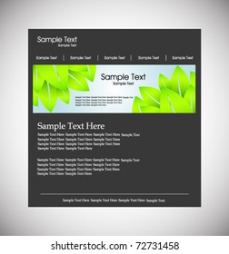 eco web design template