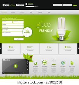Eco Website Template