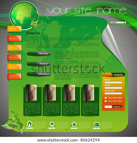 Eco Website Template