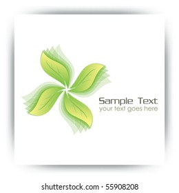 Eco windmill background
