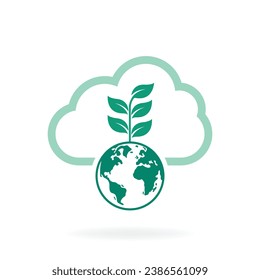 eco world friendly icon concept