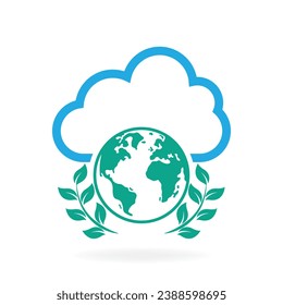 eco world friendly icon concept