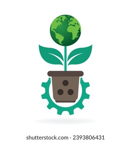 concepto de icono ecológico