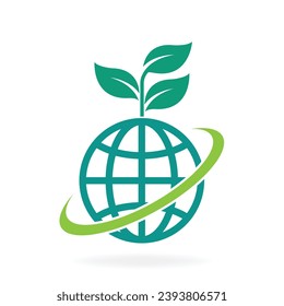eco world friendly icon concept