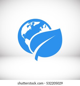 Eco world icon 