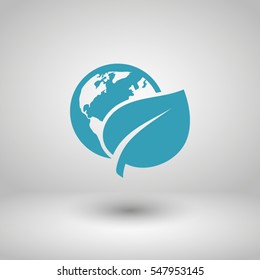 Eco world icon 