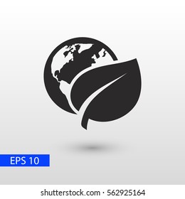 Eco world icon 