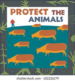 Ecoclips - environmental awareness - reduce, reuse, recycle - Protect the animals