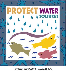 Ecoclips - environmental awareness - reduce, reuse, recycle - protect water sources