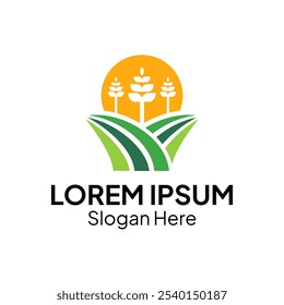 Eco-Friendly Agriculture Logo – Perfect for Organic Farms and Green Initiatives