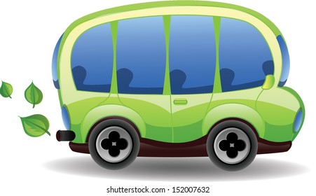Eco-friendly cartoon car 