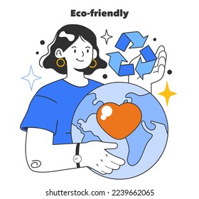 Eco-friendly energy as a benefit to using natural gas. Natural resource extraction and use. Natural gas transportation to the end consumer. Flat vector illustration