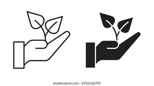 Eco-friendly Filled flat icons set for apps and web ui designs.