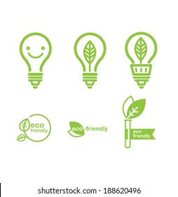grüne Energiebolle, Vektorgrafik