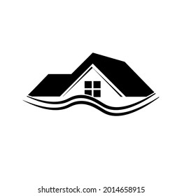 Eco-friendly homes. home vector,on blank background . Eps 10