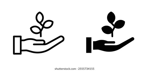 Eco-friendly icon symbol collection on white background.