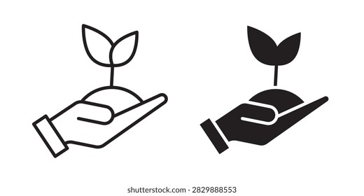 Eco-friendly icon ui vector design..