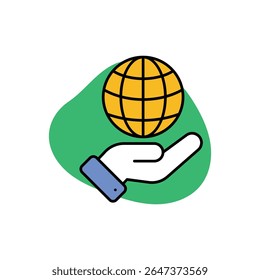 Eco-Friendly Icon vector stock illustration