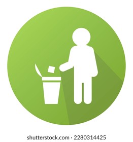 eco-friendly labels and stickers illustration