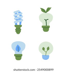 Eco-friendly light bulbs: sustainable energy innovations for a greener future.