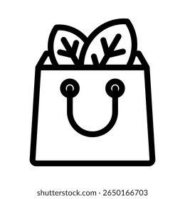 Eco-Friendly Products Icon Element For Design
