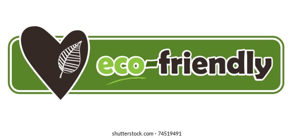 Eco-friendly sign