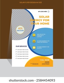 Eco-Friendly Solar Energy Flyer Design