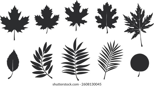  eco-friendly symbol black silhouette
 floral vector, 