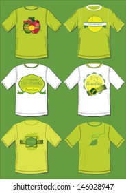 Eco-friendly t-shirt set
