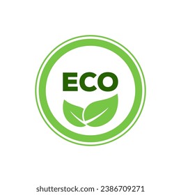 Eco-Friendly Vector isolated on white background