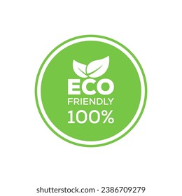 Eco-Friendly Vector isolated on white background