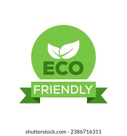 Eco-Friendly Vector isolated on white background