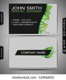 Eco/Green Business Card