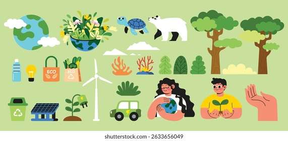 Ecologic Element flat Original Set