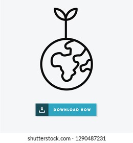Ecologic vector icon