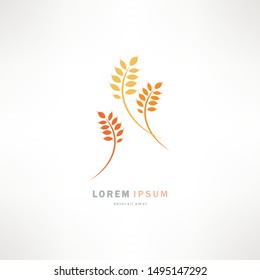 Ecological Agricultural illustration. Flat vector