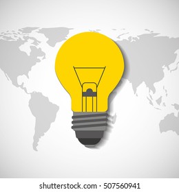ecological alternative energy green vector illustration design