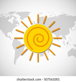 ecological alternative energy green vector illustration design