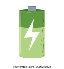 ecological battery save environment icon