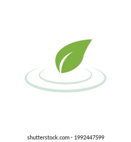 ecological food icon on a white background, vector illustration