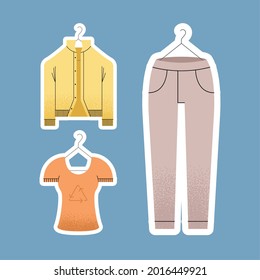 ecological garment set three products