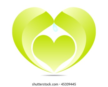 corazón ecológico