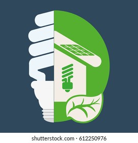 ecological home bulb clean